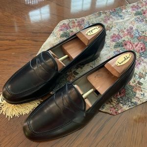 Bragano Black Leather Dress Shoes